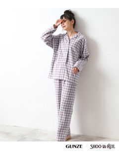 【GUNZE】寝返りのしやすさを考えたパジャマ（長袖長パンツ）