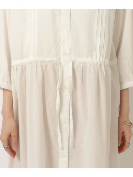 さらりと着こなす インド綿 裾刺繍ワンピース（ロング・マキシ丈ワンピース）SHOO･LA･RUE(Ladies)（シューラルー）  31