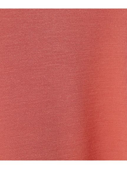 【接触冷感/UV】アウトで決まる とろみラウンドヘム半袖トップス（Tシャツ）SHOO･LA･RUE(Ladies)（シューラルー）  23