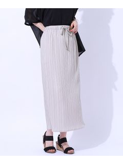 【セットアップ可】すっきりIライン　楊柳イージーナロースカート