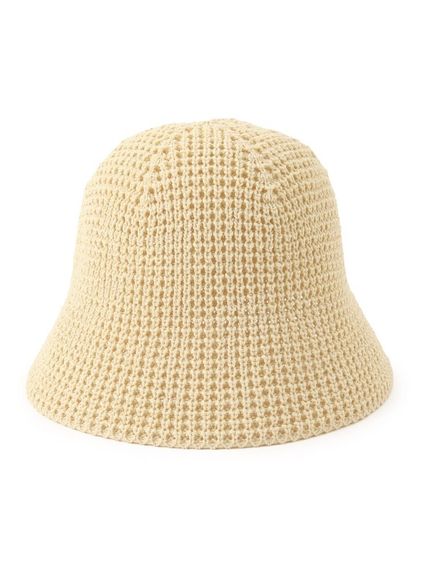 バックスリットリボン付ベル型ニット帽（帽子）SHOO･LA･RUE(Ladies)（シューラルー）  01