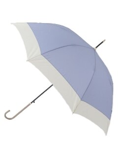 【長傘/晴雨兼用/because】バイカラージャンプ傘