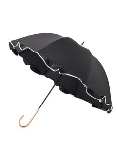 【晴雨兼用】ペプラムフリルアンブレラ　【長傘】