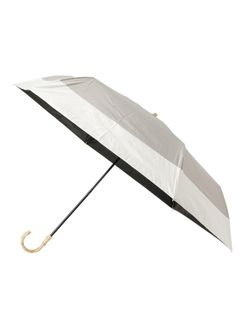 【because】バンブーバイカラー晴雨兼用折り畳み傘
