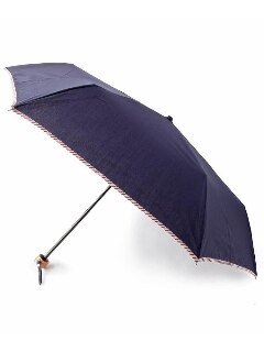 晴雨兼用ボーダー折り畳み傘