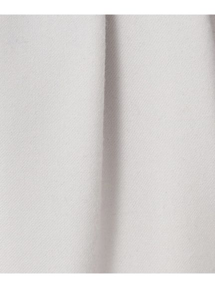 【Oggi専属モデル 滝沢カレンさん着用】メリノウールタックテーパードパンツ（ストレートパンツ）UNTITLED（アンタイトル）  09