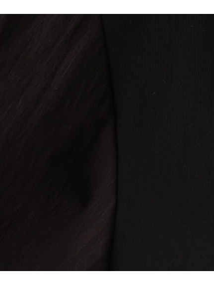 【きれいめ／洗える】ボリューム袖 異素材ドッキングカットソー（カットソー・プルオーバー）UNTITLED（アンタイトル）  31