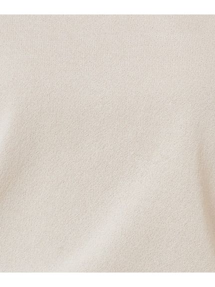 【春夏ニット／薄手／６色展開】ペーパーエステル 袖スリットニット（ニット・セーター）UNTITLED（アンタイトル）  20