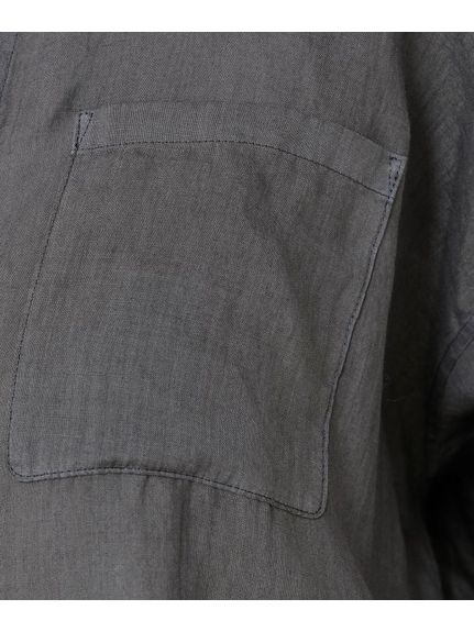 【セットアップ可能／麻100】ラミー ポケットデザインシャツ（シャツ・ブラウス）UNTITLED（アンタイトル）  32