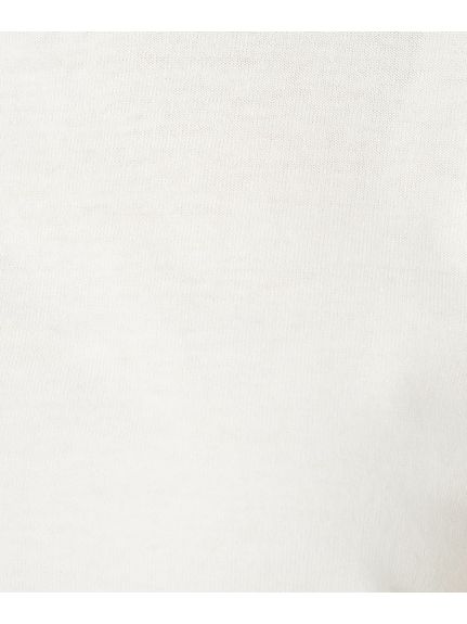 【11色展開／アンサンブル可能／薄手】コットンプルオーバーニット（ニット・セーター）UNTITLED（アンタイトル）  20