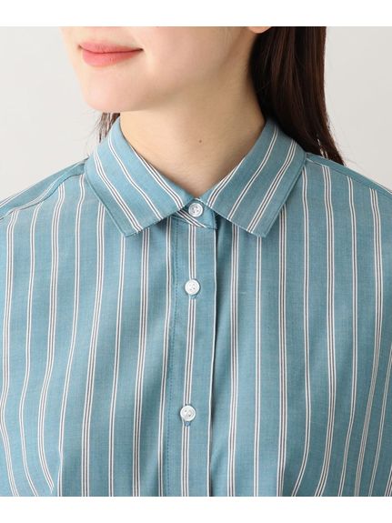 【1枚でも羽織でも】ストライプ柄 レギュラーカラーシャツ（シャツ・ブラウス）UNTITLED（アンタイトル）  05