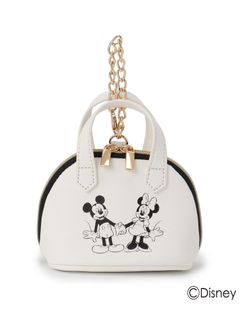 【Disney】ミッキーマウス&ミニーマウス/エコバッグ付きバッグチャーム