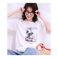 【S-LL/選べる4柄】コットンプリントロゴTシャツ
