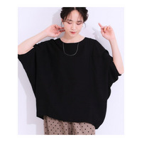 【S-LL/ひんやり/体型カバー】ゆるシルエットが心地よい ドルマンブラウス