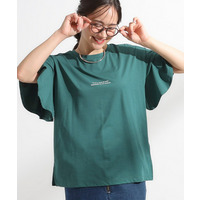 【S-LL/ひんやり/二の腕カバー】華やかさをプラスする お袖フリルTシャツ