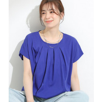 インせず決まる 異素材使い デザイントップス