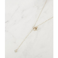 【2WAY】楕円チェーンパヴェメタルネックレス