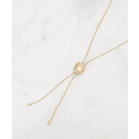 つやなしオープンメタルネックレス