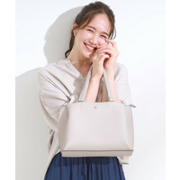 【軽量／2WAY】ふわっと軽いトートバッグ【ミドルサイズ】
