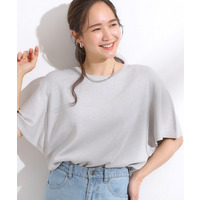 【ひんやり/S-LL/毛玉になりにくい】女性らしさ溢れる フレアスリーブニット