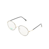 【ブルーライトカット】長モダンメタルメガネ