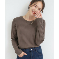 ワイドテレコ クルーネックインナー