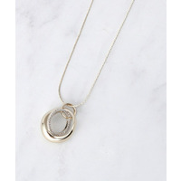 ミニダブルリングネックレス