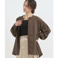 【洗濯後シワになりにくい】お袖シャーリングシャツ