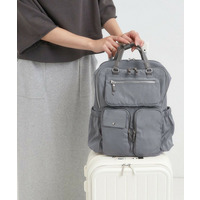 【撥水】立体ポケットリュック