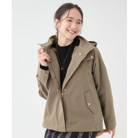 【撥水/マルチWAY】大人に似合う フェイクファーライナー付きマンパ