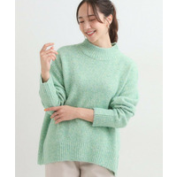 【洗濯機可/S-LL】インせず着られる ふわふわハイネックニット