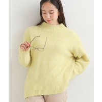 【洗濯機可/S-LL】インせず着られる ふわふわハイネックニット