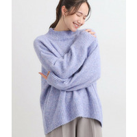 【洗濯機可/S-LL】インせず着られる ふわふわハイネックニット