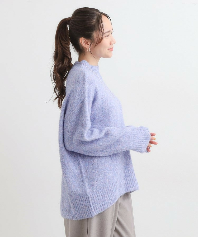 【S-LL】インせず着られる ふわふわハイネックニット23