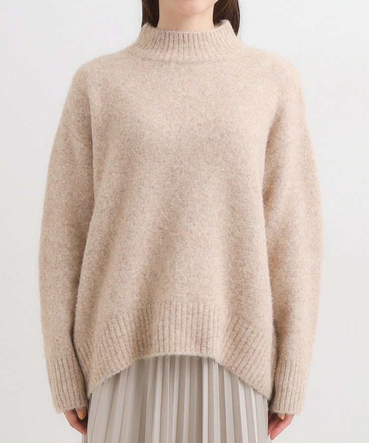 【S-LL】インせず着られる ふわふわハイネックニット26