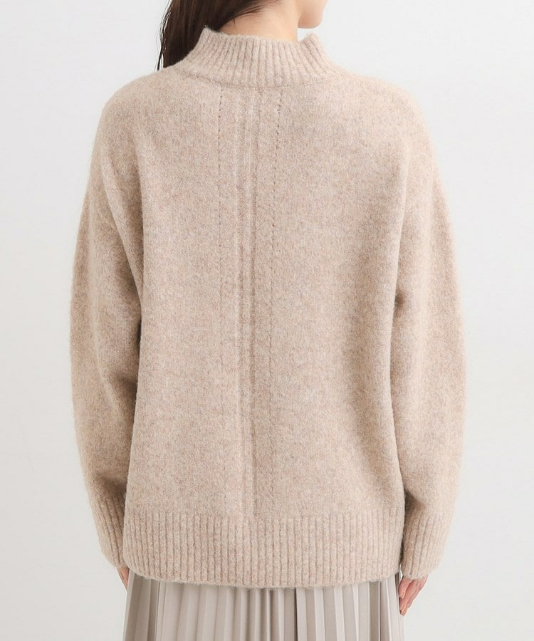 【S-LL】インせず着られる ふわふわハイネックニット27