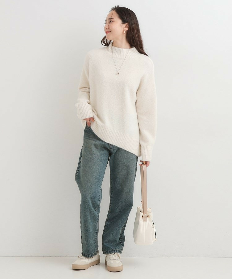 【S-LL】インせず着られる ふわふわハイネックニット4