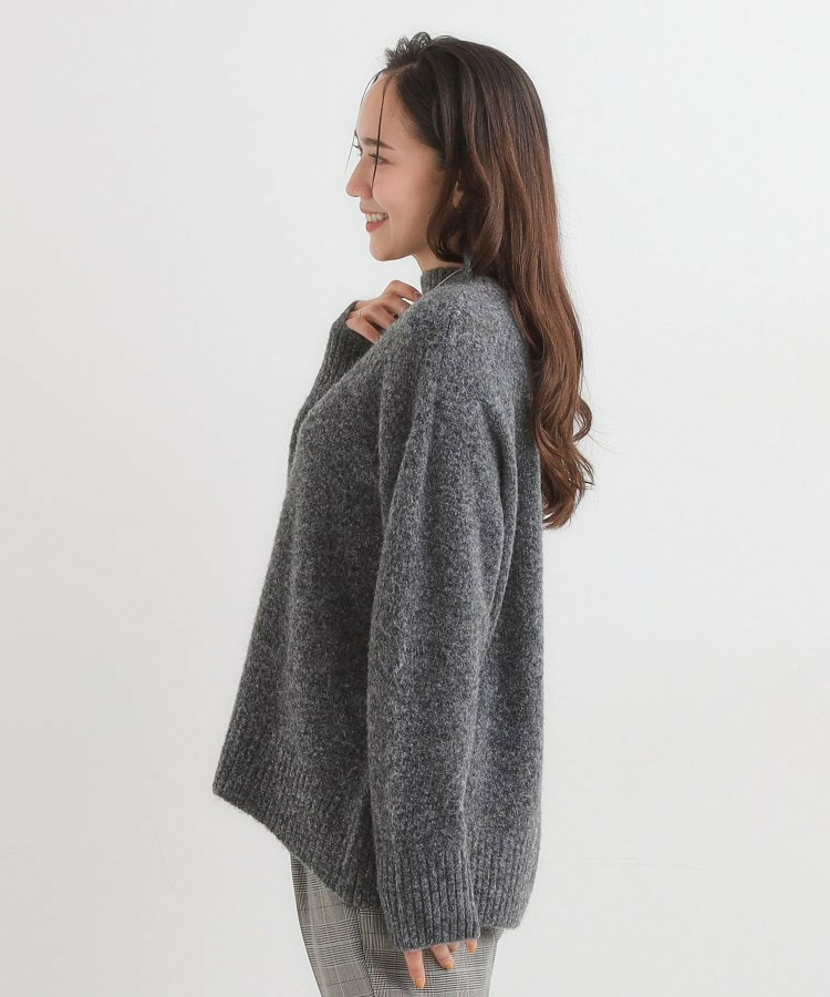 【S-LL】インせず着られる ふわふわハイネックニット7