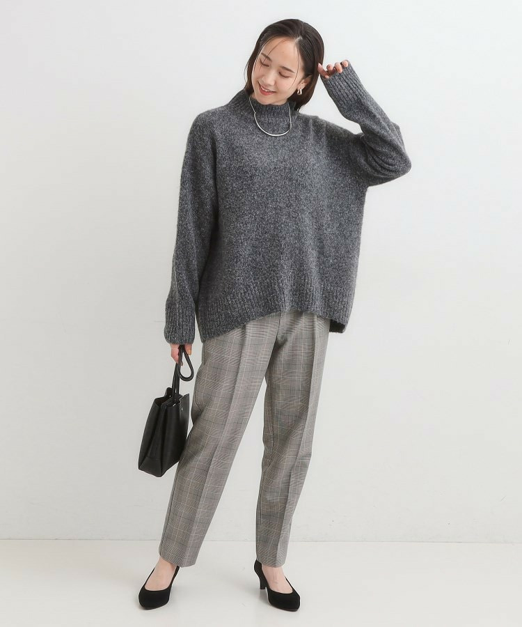 【S-LL】インせず着られる ふわふわハイネックニット8