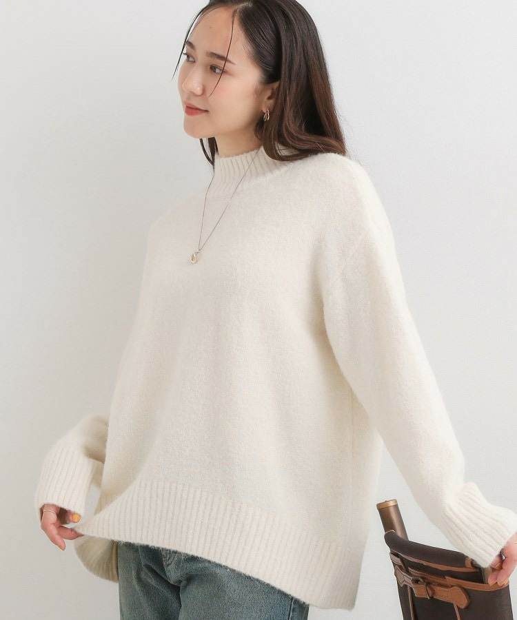 【S-LL】インせず着られる ふわふわハイネックニット1