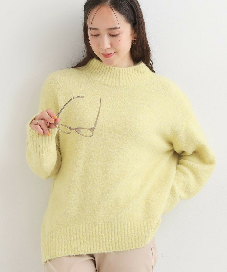 【S-LL】インせず着られる ふわふわハイネックニット1