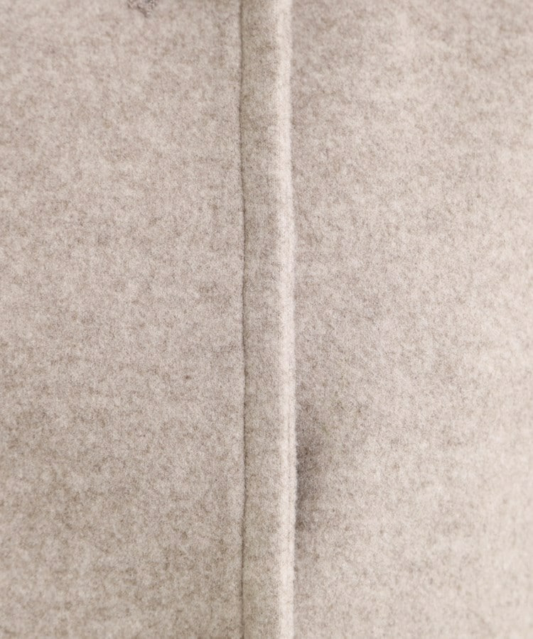 【S-LL】大人のきれいめスタイルに ウール調スタンドロングコート13