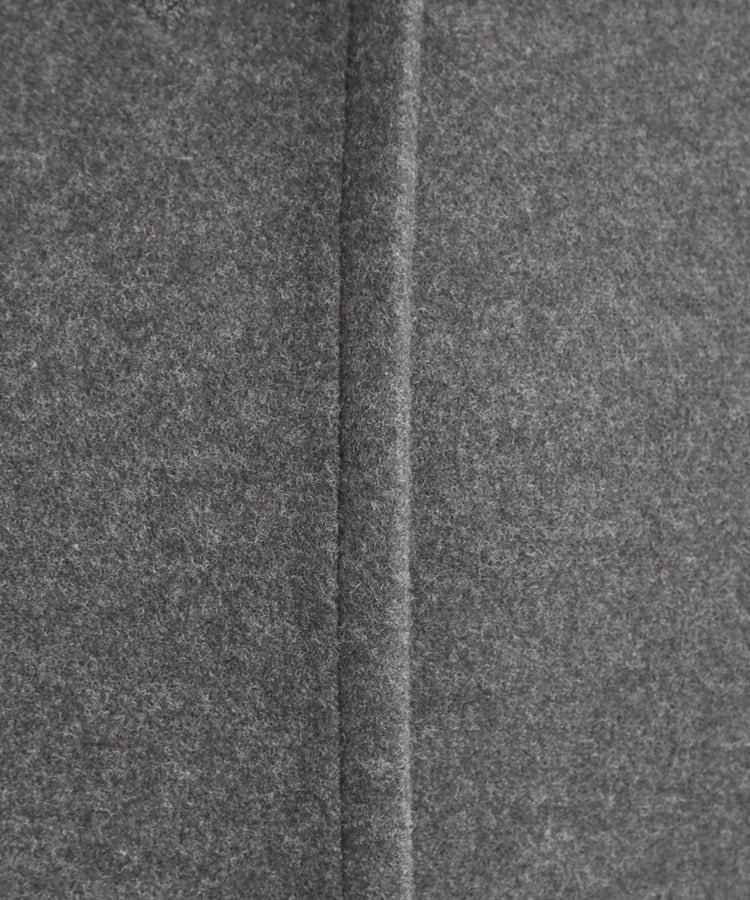 【S-LL】大人のきれいめスタイルに ウール調スタンドロングコート5