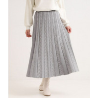 【セットアップ可/S-LL】女性らしさ際立つ 洗えるもちもちニットスカート