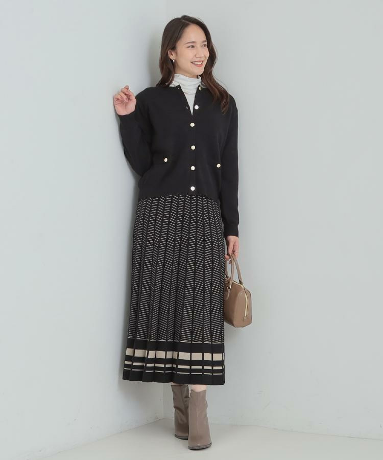 【セットアップ可/S-LL】女性らしさ際立つ 洗えるもちもちニットスカート27