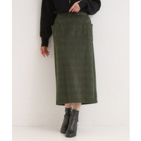 【S-LL】大人レディな着こなしに シャギーチェックスカート【SHOO WARM】