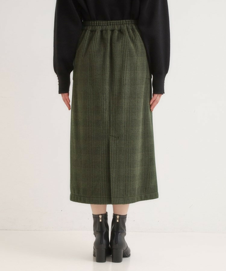 【S-LL】大人レディな着こなしに シャギーチェックスカート【SHOO WARM】16