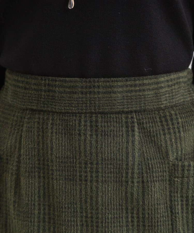 【S-LL】大人レディな着こなしに シャギーチェックスカート【SHOO WARM】17