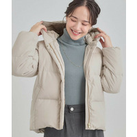 【撥水/洗える】ショートフーディーダウン