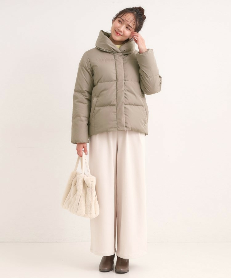 【撥水/洗える】ショートフーディーダウン12